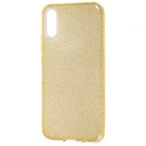 Чохол Remax Glitter Silicone для Samsung A105 (A10-2019) Золотий