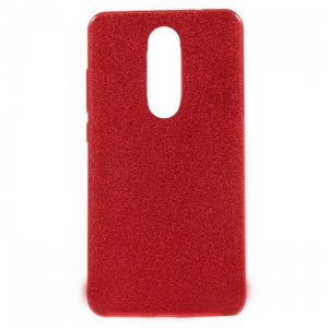 Чохол Remax Glitter Silicone для Xiaomi Redmi 8 Червоний