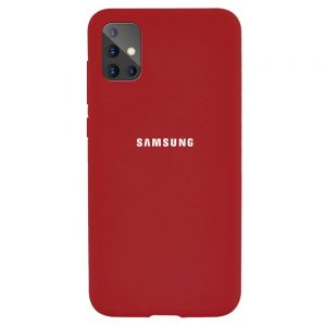 Чохол Original Soft для Samsung A715 (A71) Темно -червоний