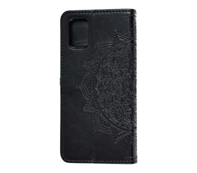 Чохол книжка шкіряний Art з візитницею для Samsung Galaxy A51 (A515) Чорний - Зображення 3