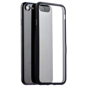 Чохол матовий силікон + бампер для iPhone 7/8 Чорний