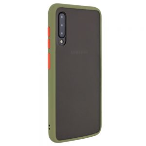 Чохол матовий силікон + бампер для Samsung A30S/ A50 (A307/ A505) Зелений