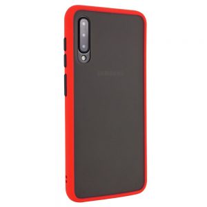 Чохол матовий силікон + бампер для Samsung A30S/ A50 (A307/ A505) Червоний