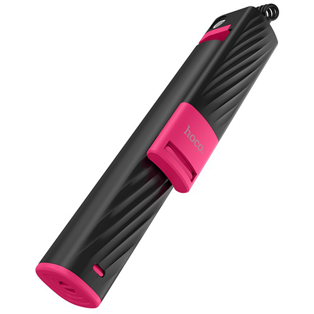 Монопод для селфі Hoco K8 Starry Lightning Connect Чорний - Зображення 4