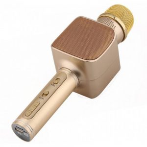 Мікрофон-Караоке Bluetooth YS 68 Золотий