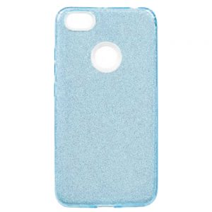 Чохол Remax Glitter Silicone для Xiaomi Redmi Note 5a Prime Блакитний
