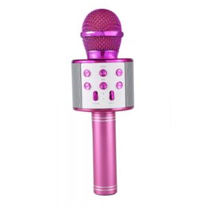 Мікрофон-Караоке Bluetooth Wster WS-858 Блакитний