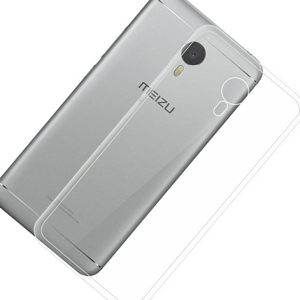 Чохол Ultra Thin Air для Meizu M5 Note Прозорий - Зображення 4