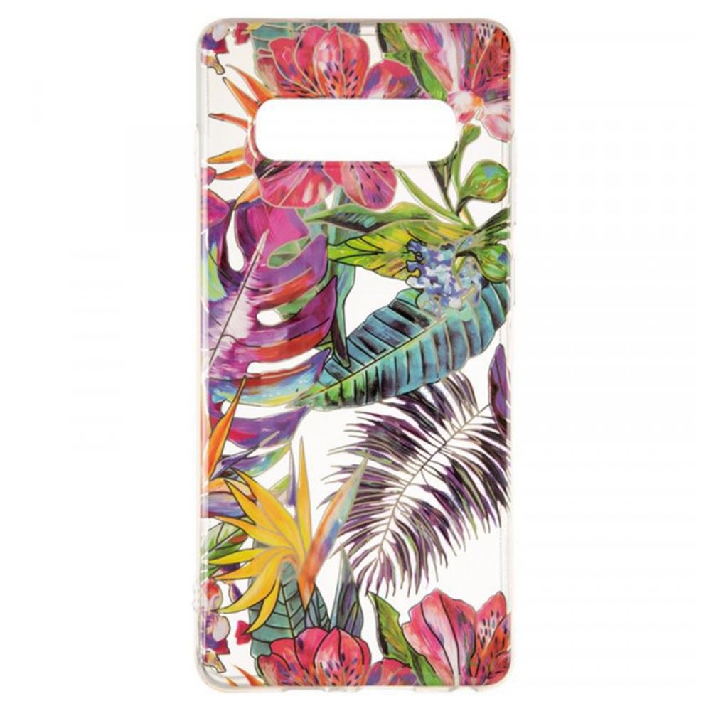Чохол Gelius Flowers Shine для Samsung G975 (S10 Plus) Tropic
