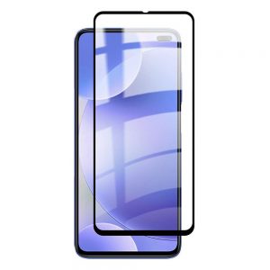 Захисне скло для XIAOMI Redmi Note 9s/9 Pro/9 Pro Max/ 9 4G/Poco X3/F3/X3 Pro M2 Pro/Mi 10i Full Glue (0.3 мм, 2.5D, чорний)
