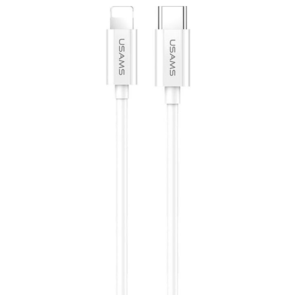 Кабель USB Usams US-SJ407 Fast Charging U44 Type-C - iPhone X 1,2м Сірий - Зображення 3