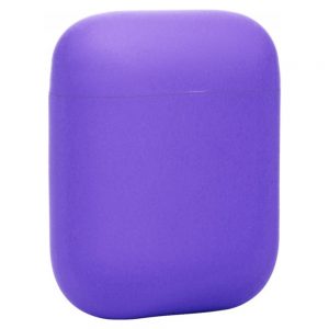 Чохол силіконовий для AirPods Slim Фіолетовий