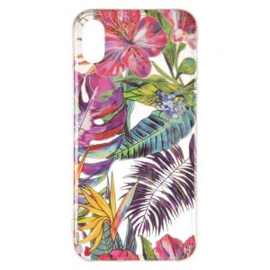 Чохол Gelius Flowers Shine для iPhone X Tropic