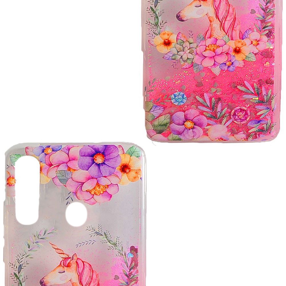 Чохол Lively Glitters для Samsung A20s A207 Єдиноріг - Зображення 4