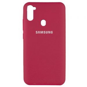 Чохол Original Soft для Samsung A11 A115 Вишневий