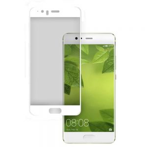 Захисне скло для HUAWEI P10 Lite (2017) (0.3 мм, 2.5D, Full Screen, бiлий)