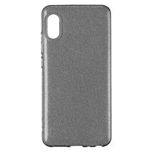 Чохол Remax Glitter Silicone для Samsung A105 (A10-2019) Чорний