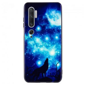 Чохол TPU+Glass скляний Fantasy для Xiaomi Mi Note 10 / Note 10 Pro / Mi CC9 Pro Лунна ночь