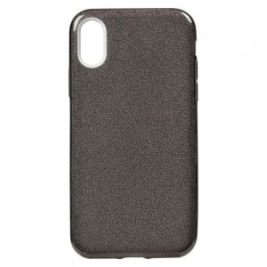 Чохол Remax Glitter Siliconе для iPhone X Чорний