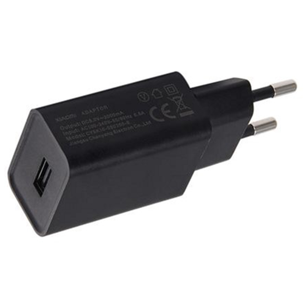 Мережевий зарядний пристрій Xiaomi Home Charger USB 5V 2A Чорний - Зображення 3
