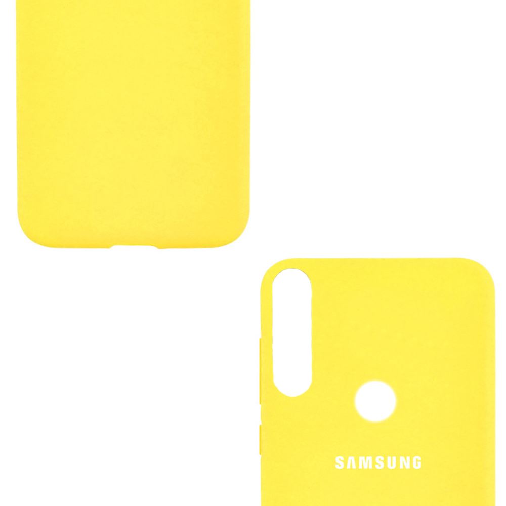 Чохол Original Soft для Samsung A21 Жовтий - Зображення 4