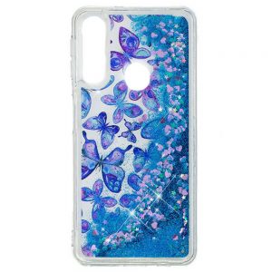 Чохол Lively Glitters для Xiaomi Redmi 7 Метелик