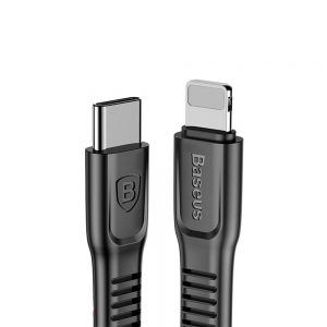 Кабель Baseus Tough Series для Type-C до IP  1м Чорний