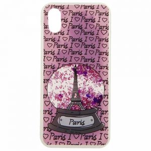 Чохол Lively Glitters для iPhone X/XS Париж