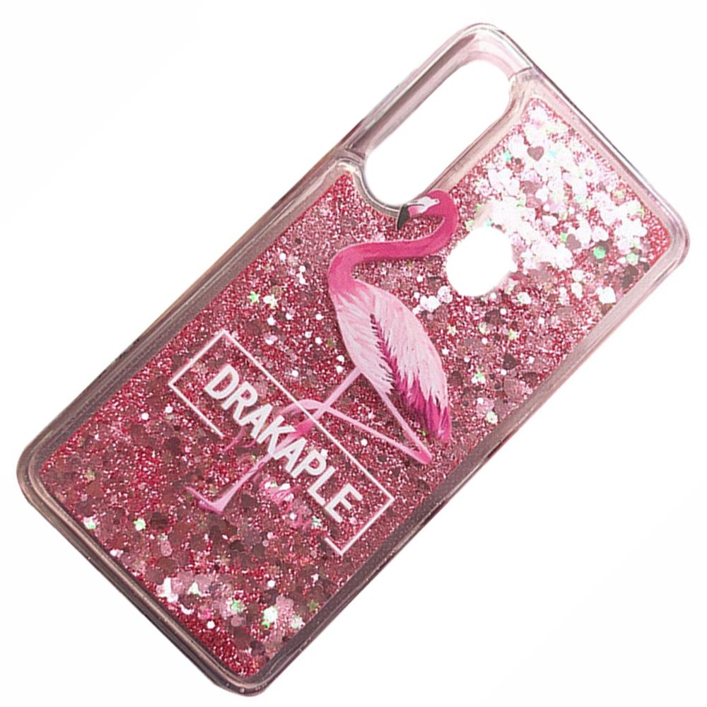 Чохол Lively Glitters для Samsung A20s A207 Фламінго ДРАКАПЛ - Зображення 2
