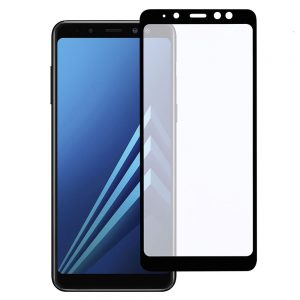 Захисне скло для SAMSUNG A730 Galaxy A8 Plus (2018) (0.3 мм, 5D чорний)