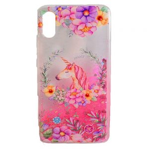 Чохол Lively Glitters для  iPhone X/XS Єдиноріг