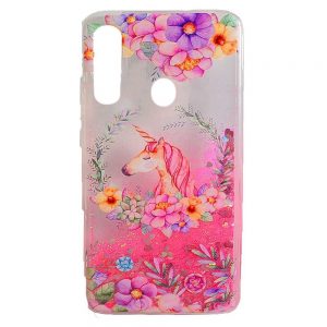 Чохол Lively Glitters для Samsung A20s A207 Єдиноріг