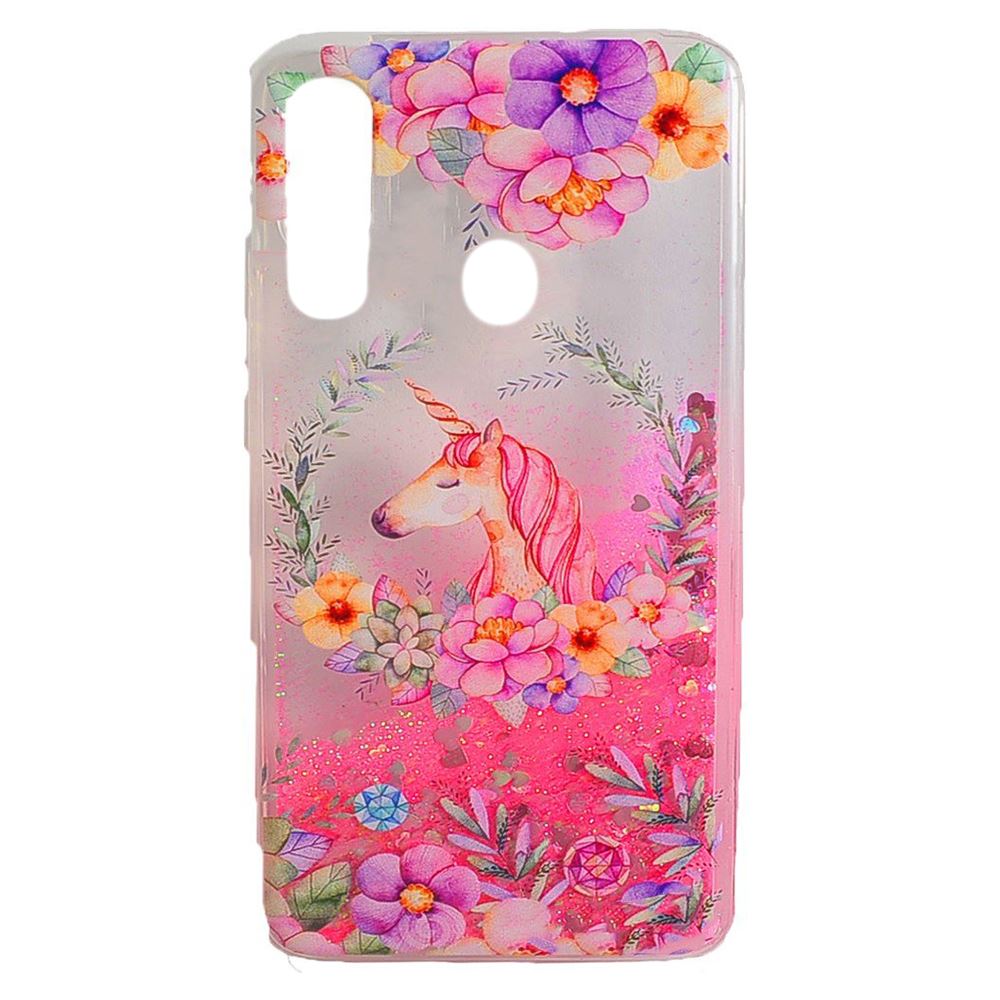 Чохол Lively Glitters для Samsung A20s A207 Єдиноріг
