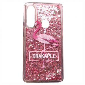Чохол Lively Glitters для Samsung A20s A207 Фламінго ДРАКАПЛ