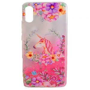 Чохол Lively Glitters для iPhone XS Max Єдиноріг