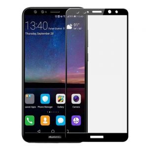 Захисне скло для HUAWEI Mate 10 (2017) Full Glue (0.3 мм, 2.5D, чорний)