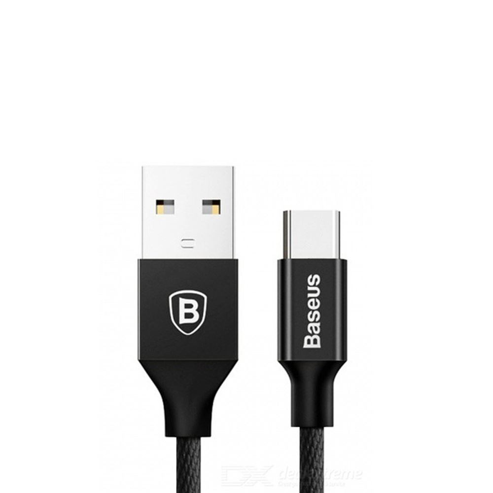 Кабель Baseus Yiven Type-C to Lightning 2A 1m Чорний - Зображення 3