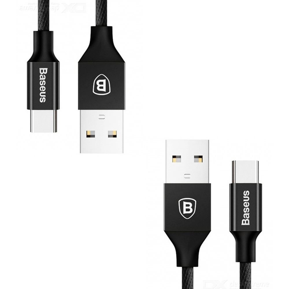 Кабель Baseus Yiven Type-C to Lightning 2A 1m Чорний - Зображення 2