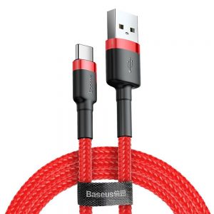 Кабель Baseus Halo Data USB IP 1.5A 2м Червоний
