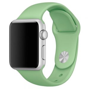 Ремінець силіконовий для Apple watch 38mm / 40mm (Зелений)