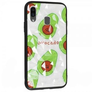 Чохол скляний Romb для Samsung A20/A30 Avocado