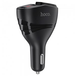 Автомобільний зарядний пристрій Hoco Z34 LCD (2USB/3.1A) + (Cigarette Lighter Car) Чорний