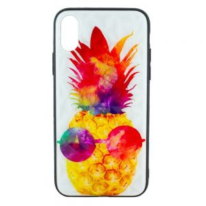 Чохол Crazy Prism для iPhone Х/XS Ананас #3