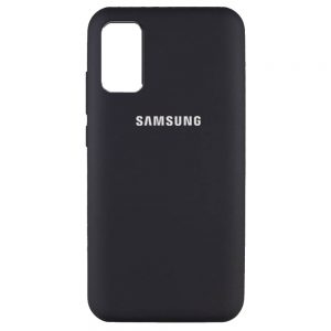Чохол Original Silicone для Samsung A415 (A41) Чорний