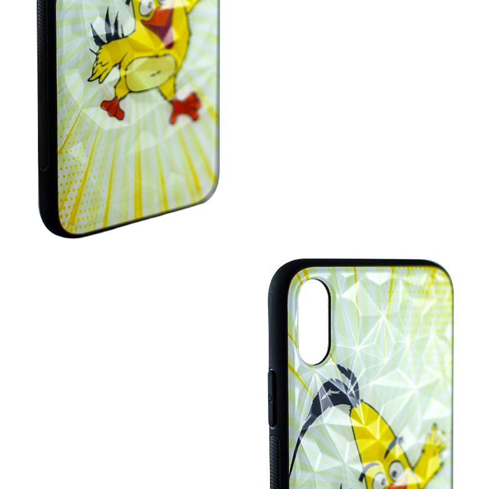 Чохол Crazy Prism для iPhone X/XS Angry Birds (#2 Чак) - Зображення 2