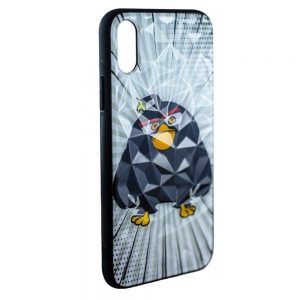 Чохол Crazy Prism для iPhone X/XS Angry Birds (#4 Бомба)
