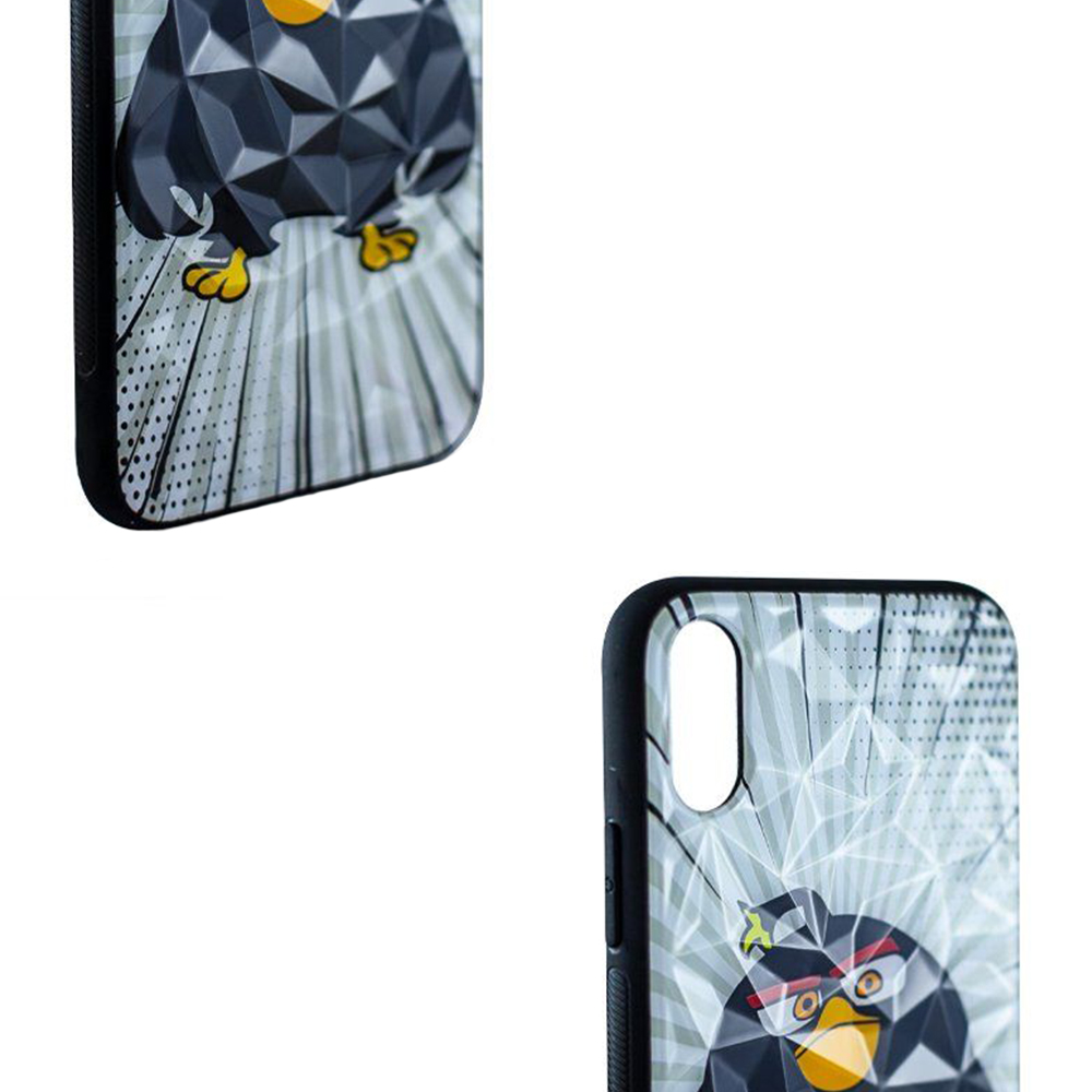 Чохол Crazy Prism для iPhone X/XS Angry Birds (#4 Бомба) - Зображення 2
