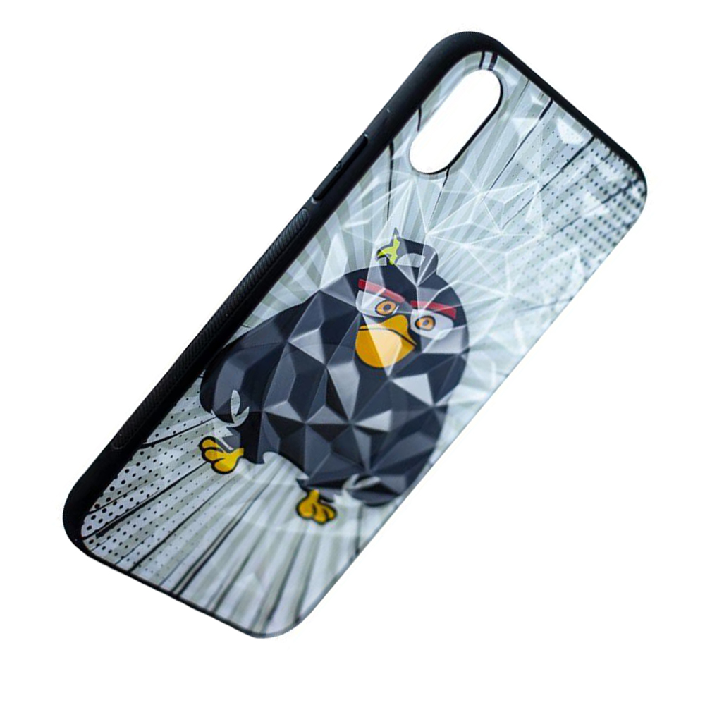 Чохол Crazy Prism для iPhone X/XS Angry Birds (#4 Бомба) - Зображення 4
