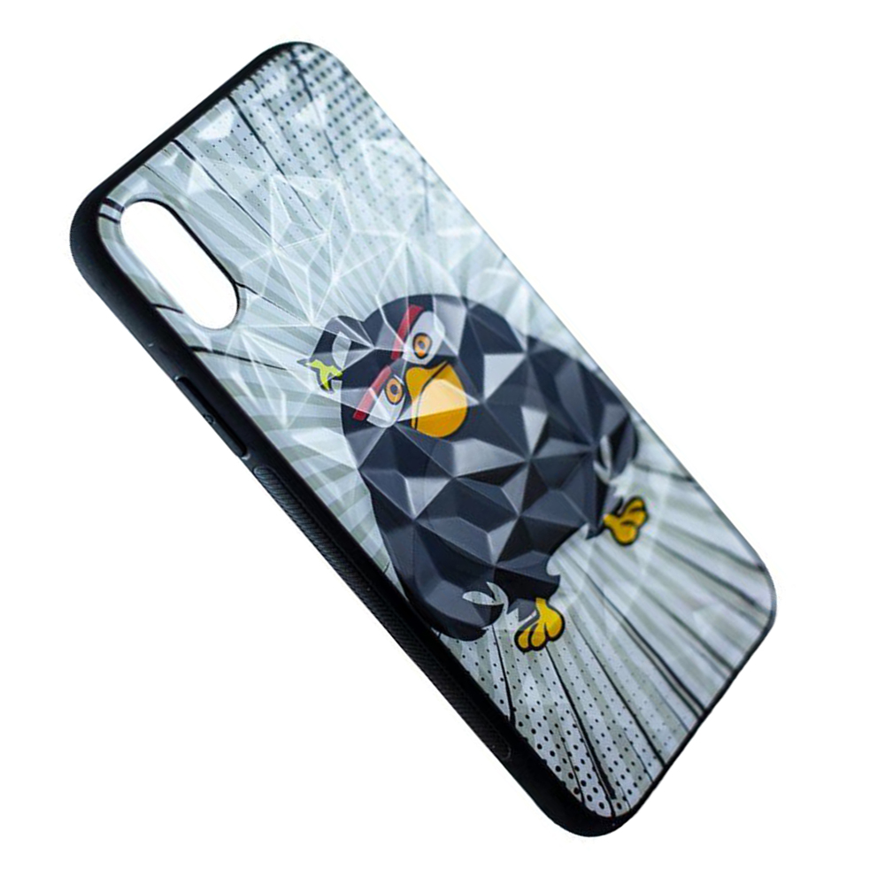 Чохол Crazy Prism для iPhone X/XS Angry Birds (#4 Бомба) - Зображення 3