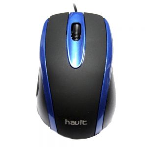 Миша провідна Havit HV-MS753 USB Чорний/синій